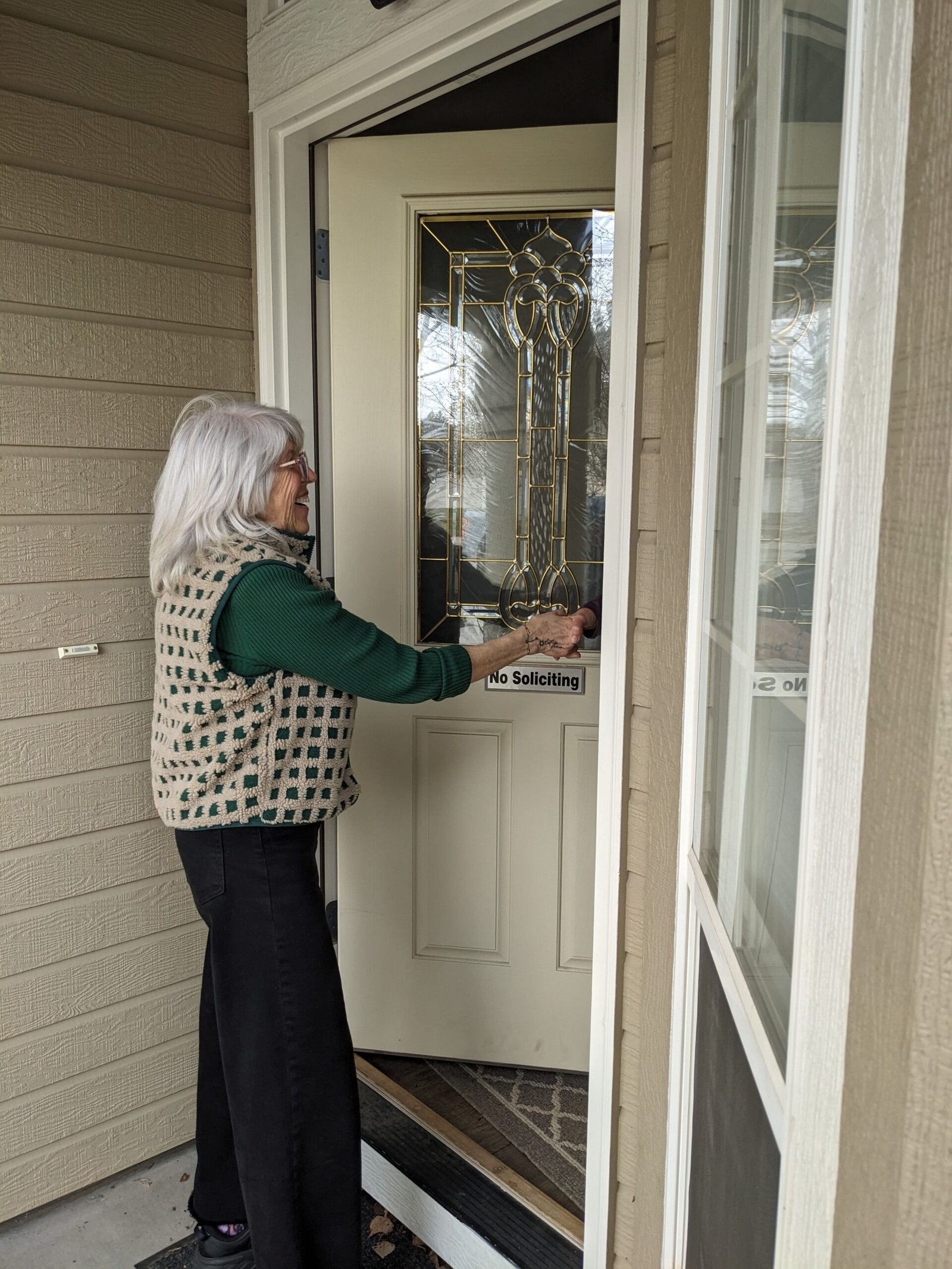 Pam Wilson Door Knocking